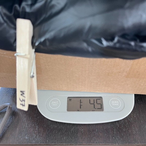 Calvin Klein Down Jacket Women Large Stretch Feather Panels Hooded Winter Parka - Picture 13 of 15